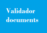 Validador de documents